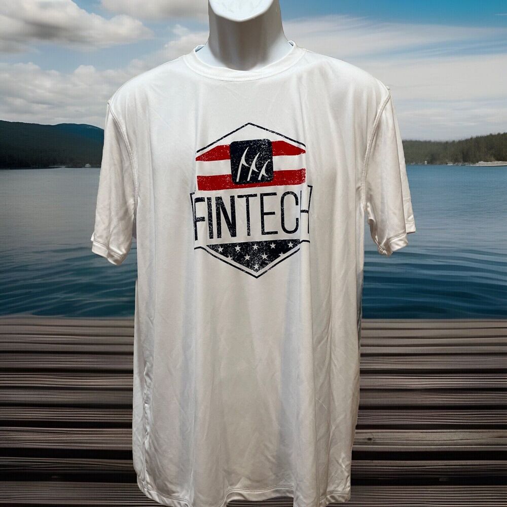 Fintech Sun Defender UV Shortsleeve T-Shirt Men’s M White